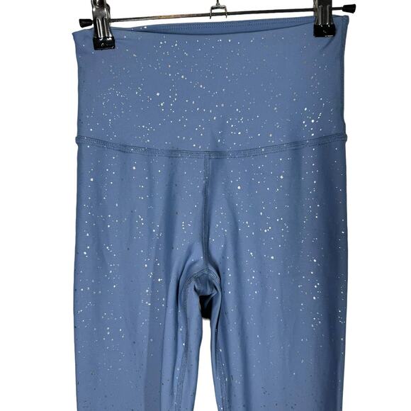 Beyond Yoga High Waist Alloy Ombre Midi Legging Serene Blue‎ Silver Small - Picture 4 of 11